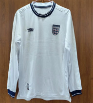 Long sleeve 2000 England home Retro Jersey Thailand Quality