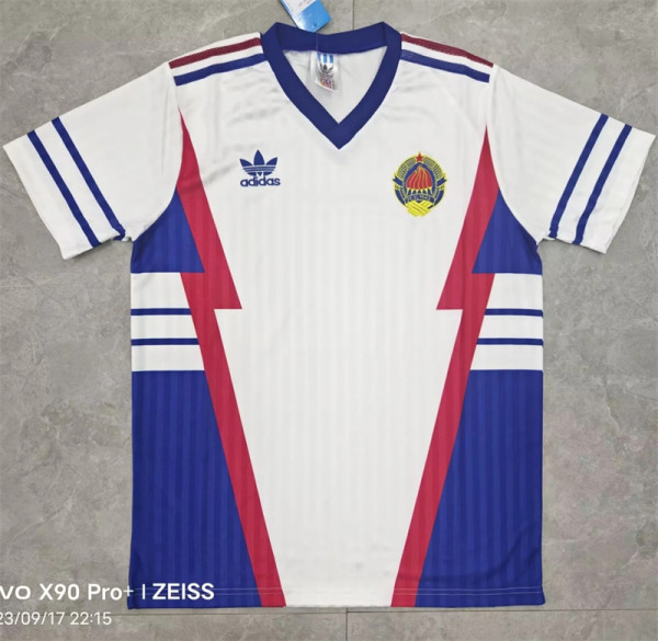 1990 Yugoslavia Away Retro Jersey Thailand Quality