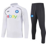 23-24 SSC Napoli (white) Adult Sweater tracksuit set