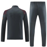 23-24 Manchester City (grey) Adult Sweater tracksuit set