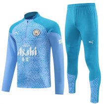 Player Version 23-24 Manchester City (blue) Adult Sweater tracksuit set