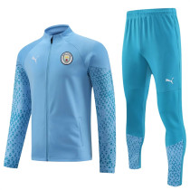 23-24 Manchester City (blue) Jacket Adult Sweater tracksuit set