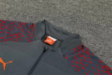 23-24 Manchester City (grey) Adult Sweater tracksuit set