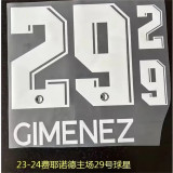 2023 Feyenoord Rotterdam  ：GIMENEZ  29#
