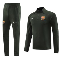 23-24 Barcelona (blackish green) Adult Sweater tracksuit set Training Suit