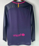 Long sleeve 16-17 FC Barcelona Away (PIQUE  3#) Retro Jersey Thailand Quality