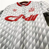 Player Version 89-91 Liverpool Away Retro Jersey Thailand Quality