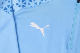 23-24 Manchester City (blue) Adult Sweater tracksuit set
