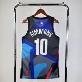 24 布鲁克林篮网 Brooklyn Nets Ben Simmons 2023/24 Swingman Jersey - City Edition