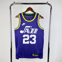 犹他爵士队 Utah Jazz Lauri Markkanen 2023/24 Swingman Replica Jersey - Classic Edition