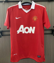 10-11 Manchester United home Retro Jersey Thailand Quality