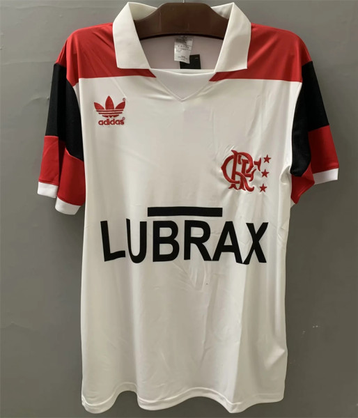 1986 Flamengo Away Retro Jersey Thailand Quality