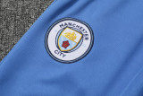 23-24 Manchester City (sky blue) Adult Sweater tracksuit set