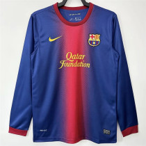 Long sleeve 12-13 FC Barcelona home Retro Jersey Thailand Quality