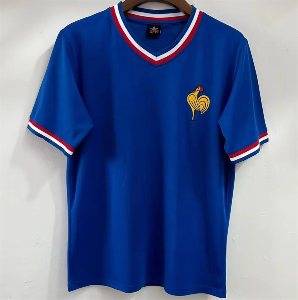 1971 France home Retro Jersey Thailand Quality