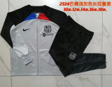 Young 23-24 Barcelona (light gray) Jacket Sweater tracksuit set