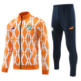 23-24 Coate d'Ivoire (green) Jacket Adult Sweater tracksuit set