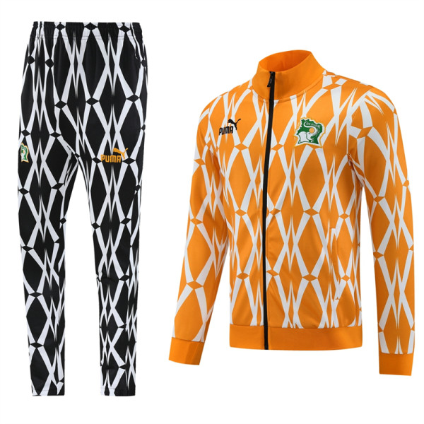 23-24 Coate d'Ivoire (green) Jacket Adult Sweater tracksuit set