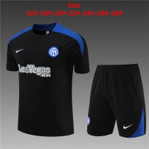 Kids kit 24-25 Inter milan (Training clothes) Thailand Quality