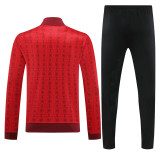 23-24 Egypt (red) Jacket Adult Sweater tracksuit set