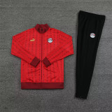 23-24 Egypt (red) Jacket Adult Sweater tracksuit set
