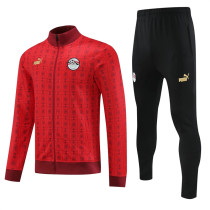 23-24 Egypt (red) Jacket Adult Sweater tracksuit set