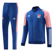 23-24 Olympique Lyonnais (bright blue) Jacket Adult Sweater tracksuit set