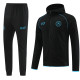 23-24 SSC Napoli (black) Jacket and cap set training suit Thailand Qualit