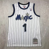 奥兰多魔术 Orlando Magic McGRADY 1#  The White Stripes