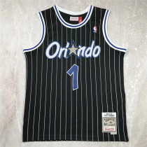 奥兰多魔术 Orlando Magic McGRADY 1# black stripe