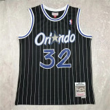 奥兰多魔术 Orlando Magic O'NEAL 32# black stripe