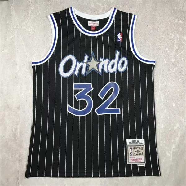 奥兰多魔术 Orlando Magic O'NEAL 32# black stripe