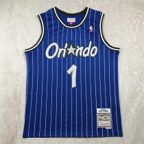 奥兰多魔术 Orlando Magic McGRADY 1# blue stripe