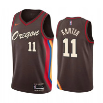 波特兰开拓者 Portland Trail Blazers City Edition  KANTER 11#