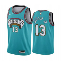 孟菲斯灰熊 Memphis Grizzlies Retro version：JACKSON  JR.  13#