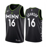 明尼森林狼 Minnesota Timberwolves City Edition：JOHNSON  16#