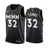 明尼森林狼 Minnesota Timberwolves City Edition：TOWNS  32#