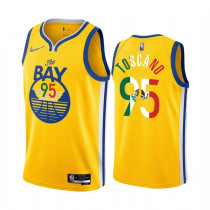 金州勇士 Golden State Warriors Mexican flag emblem version：TOSCANO 95#
