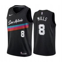 圣安东尼奥马刺 San Antonio Spurs City Edition：MILLS  8#