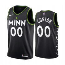 明尼森林狼 Minnesota Timberwolves City Edition：CUSTOM  00#