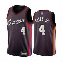 波特兰开拓者 Portland Trail Blazers City Edition  GILES  III  4#