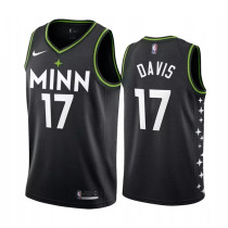 明尼森林狼 Minnesota Timberwolves City Edition：DAVIS  17#