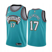 孟菲斯灰熊 Memphis Grizzlies Retro version：VALANCIUNAS  17#