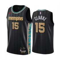 孟菲斯灰熊 Memphis Grizzlies City Edition：CLARKE 15#