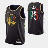金州勇士 Golden State Warriors Mexican flag emblem version：TOSCANO 95#