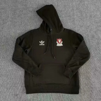 24-25 Liverpool (black) Retro Jersey Fleece Adult Sweater tracksuit