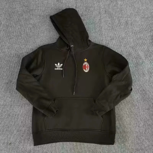 24-25 AC Milan (black) Fleece Adult Sweater tracksuit