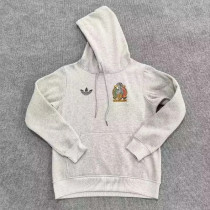 24-25 Mexico (grey) Retro Jersey Fleece Adult Sweater tracksuit