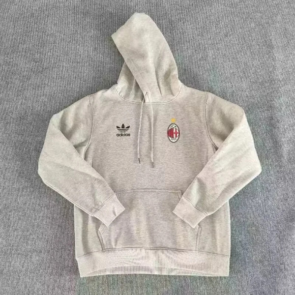 24-25 AC Milan (grey) Fleece Adult Sweater tracksuit