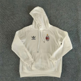 24-25 AC Milan (white) Fleece Adult Sweater tracksuit